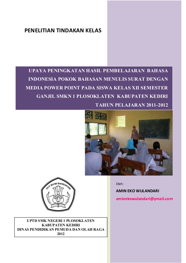 Ptk bahasa indonesia sd kelas 5